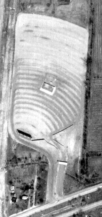 Willow Drive-In Theatre - Old Aerial